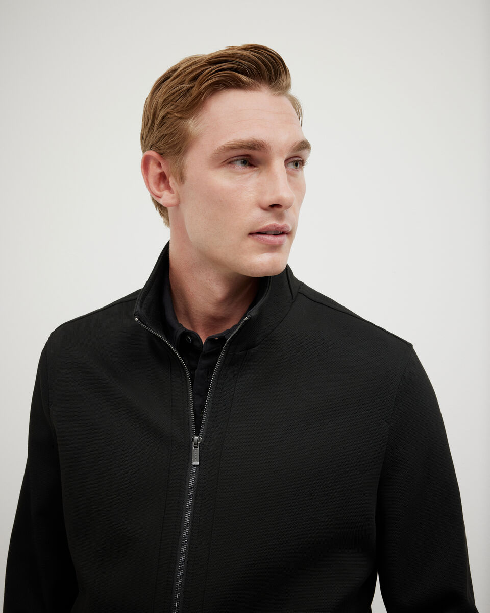 Travel Performance Bomber Jacket, Black, hi-res